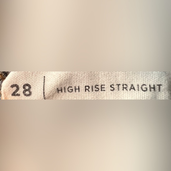 High Rise Straight PacSun Jeans - Picture 3 of 4
